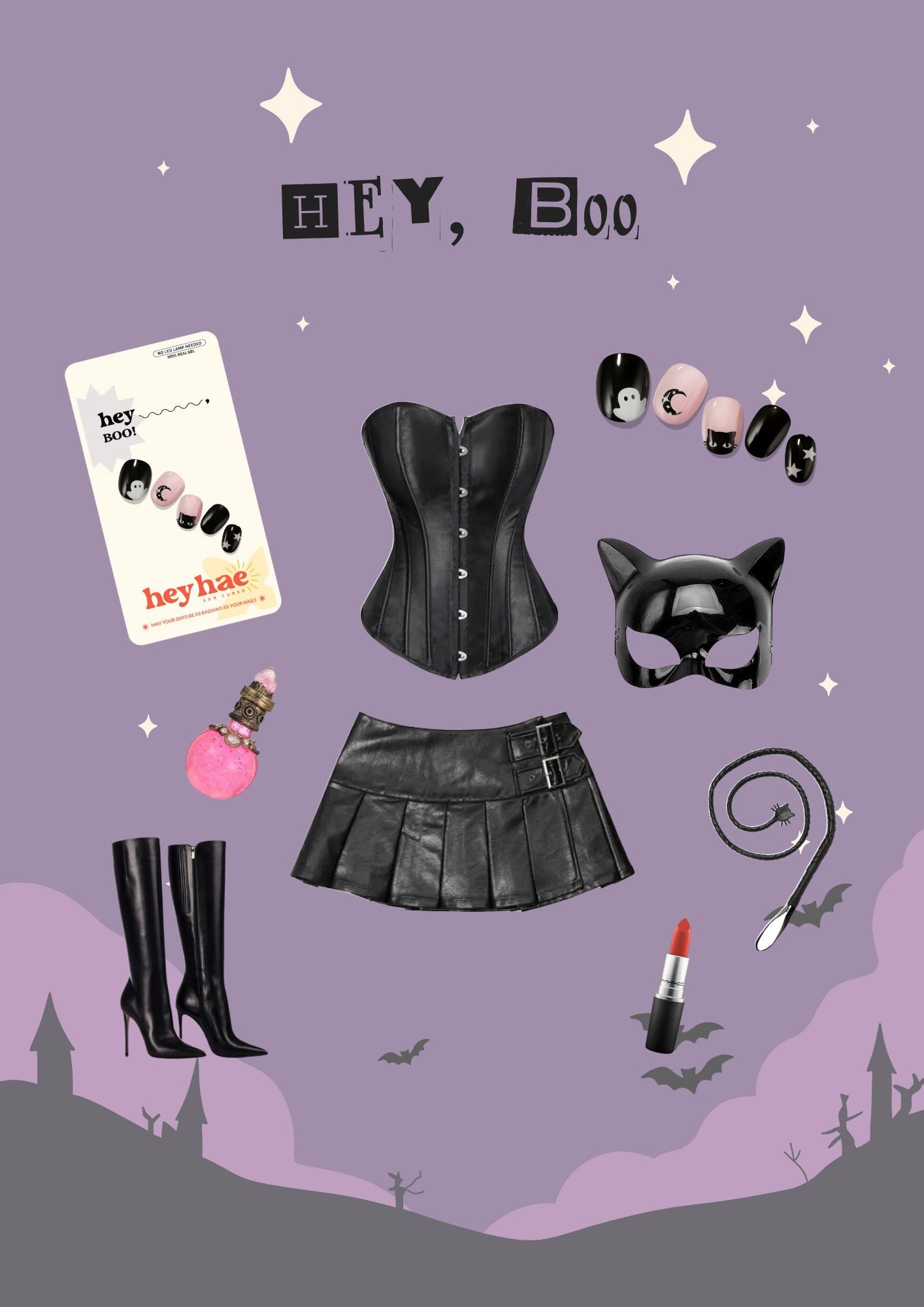 Match Your Halloween Costume to These 5 HeyHae Nail Designs š