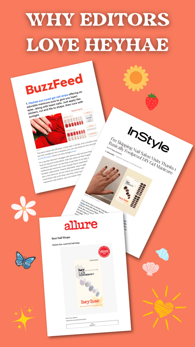 Why Editors Love Heyhae Sun-Cured Gel Nails - Heyhae