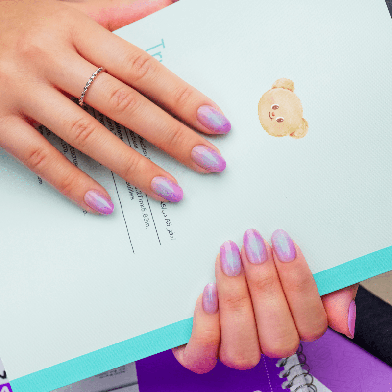 Hey, 2 Cool 4 School - Heyhae - sun sured gel nail stickers