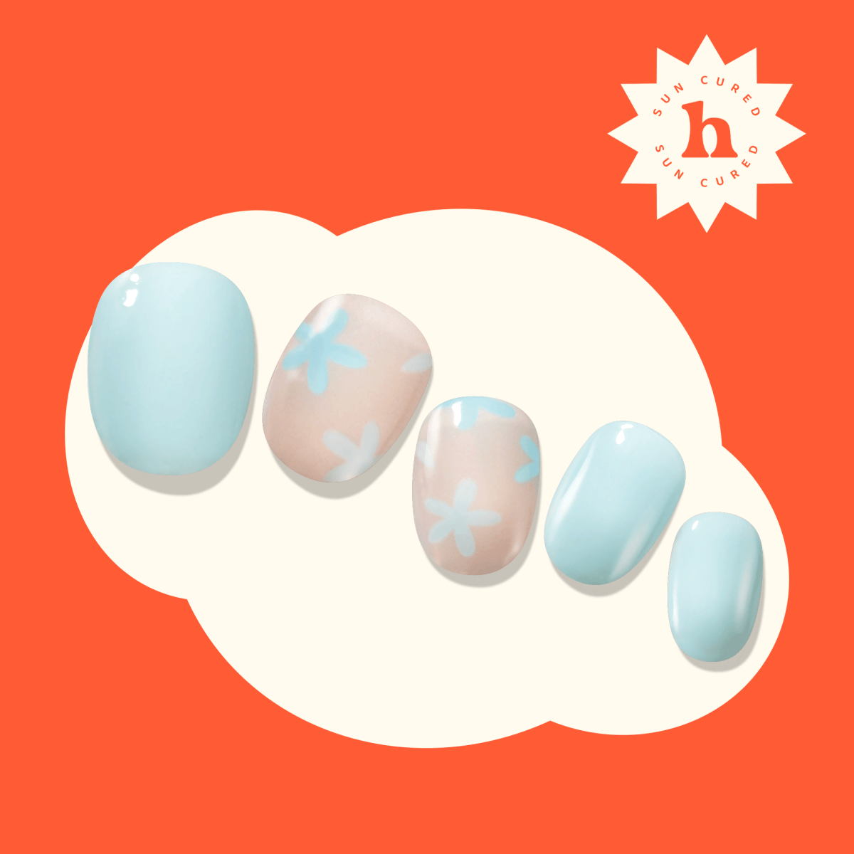Hey, Daisy Days - Heyhae - sun sured gel nail stickers