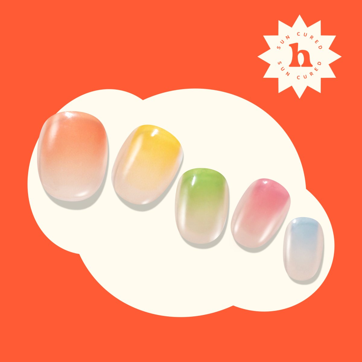 Hey, I Fancy You - Heyhae - sun sured gel nail stickers