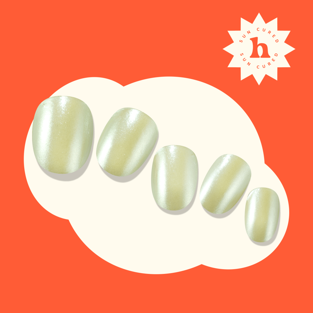 Hey, Pistachio Crush - Heyhae - sun sured gel nail stickers