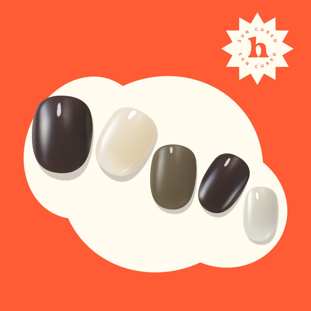 Hey, Spill the Tea - Heyhae - sun sured gel nail stickers