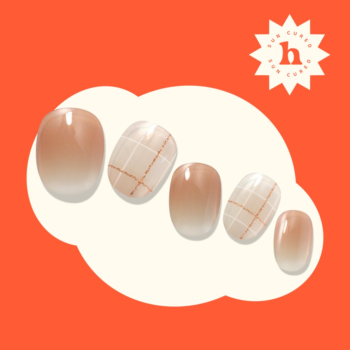 Hey, You're So Kind - Heyhae - sun sured gel nail stickers