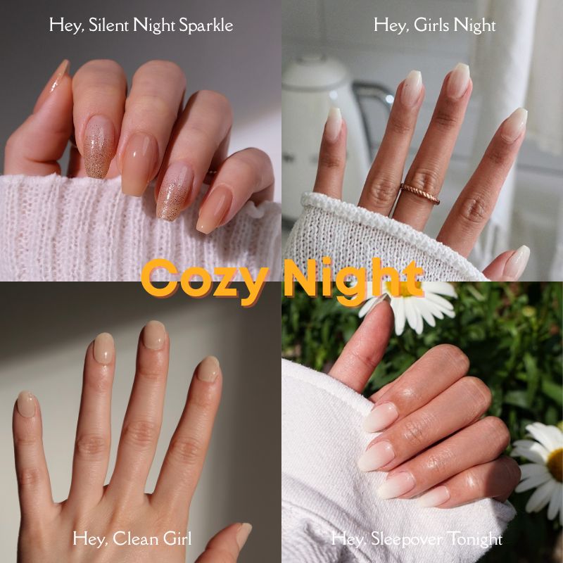 Cozy Night Inspired Nail Sets