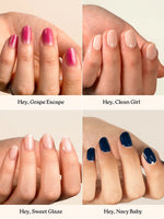 Back to School - Heyhae - sun sured gel nail stickers