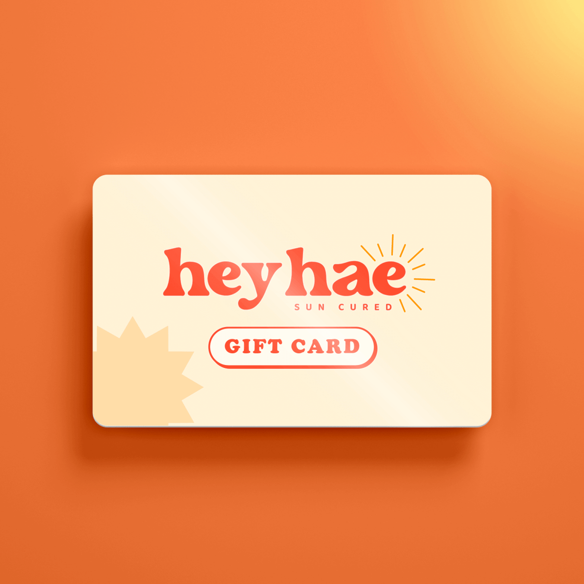 Digital Gift Card - Heyhae - sun sured gel nail stickers