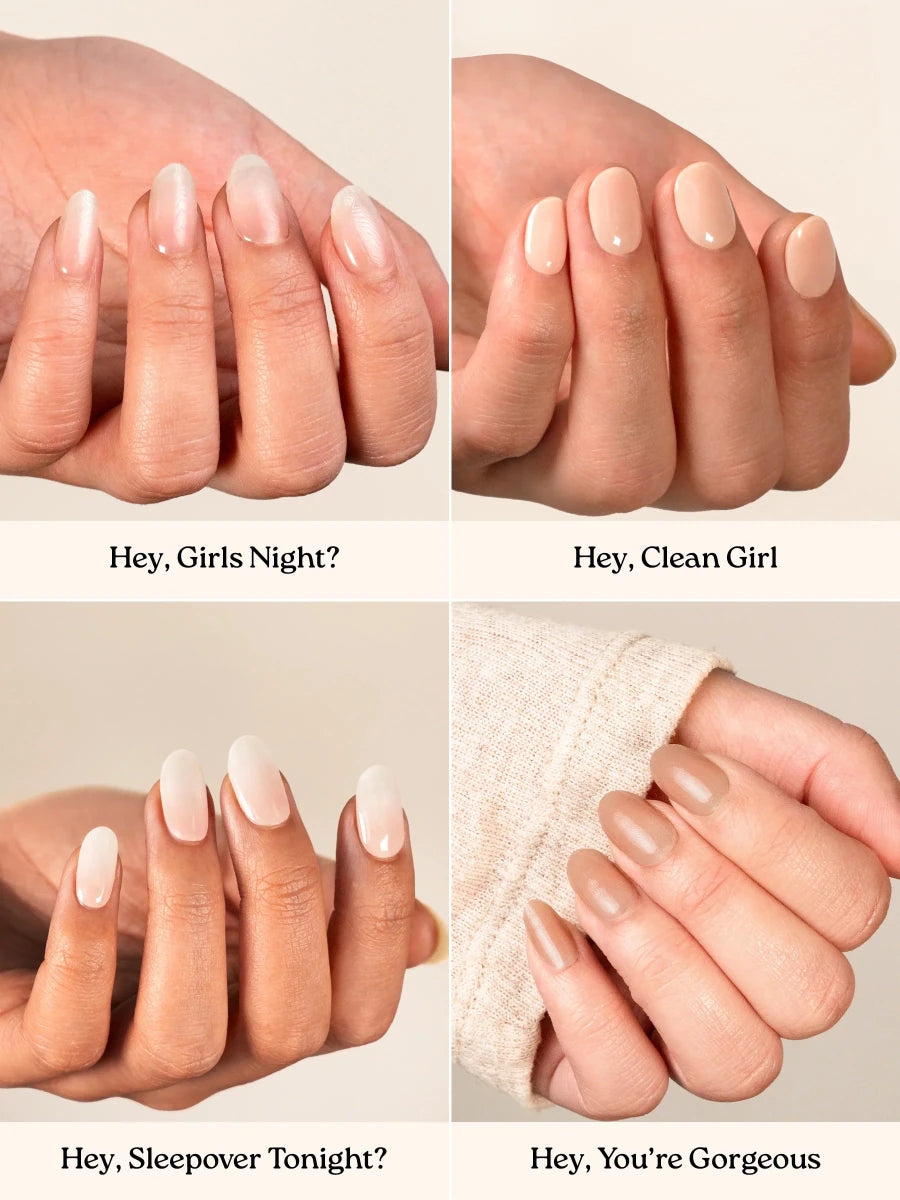 Everyday Essentials - Heyhae - sun sured gel nail stickers