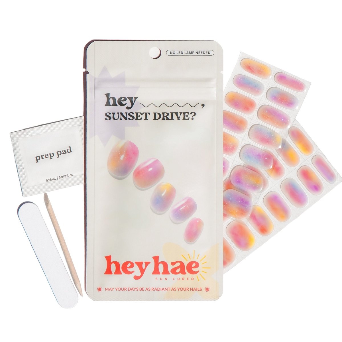 Fan Favorites Set - Heyhae - sun sured gel nail stickers