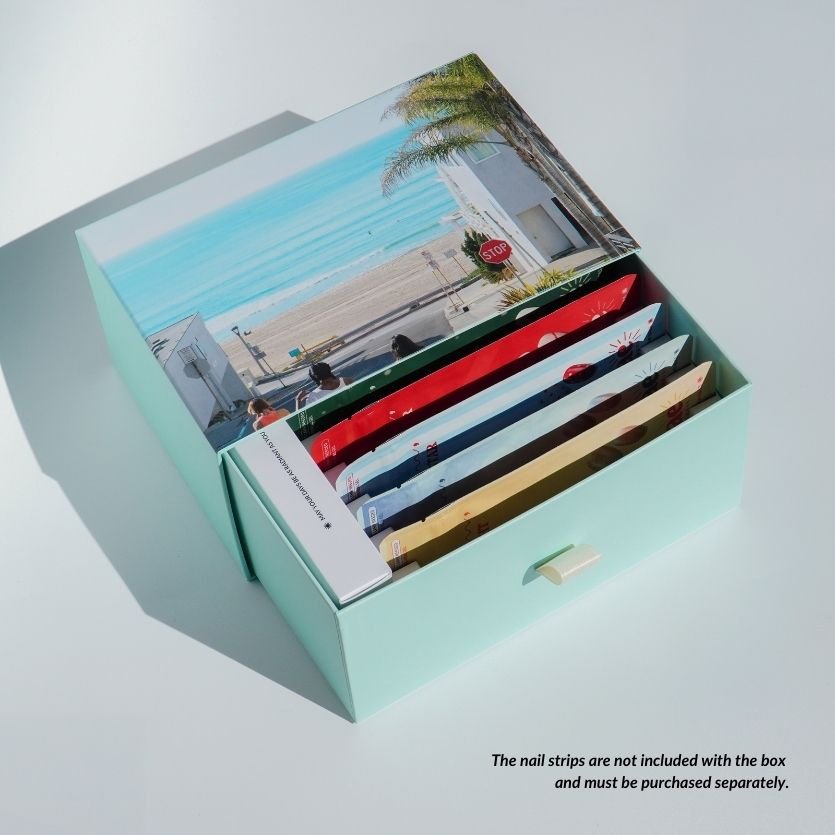 Gift Box w. LED Lamp - Heyhae - sun sured gel nail stickers