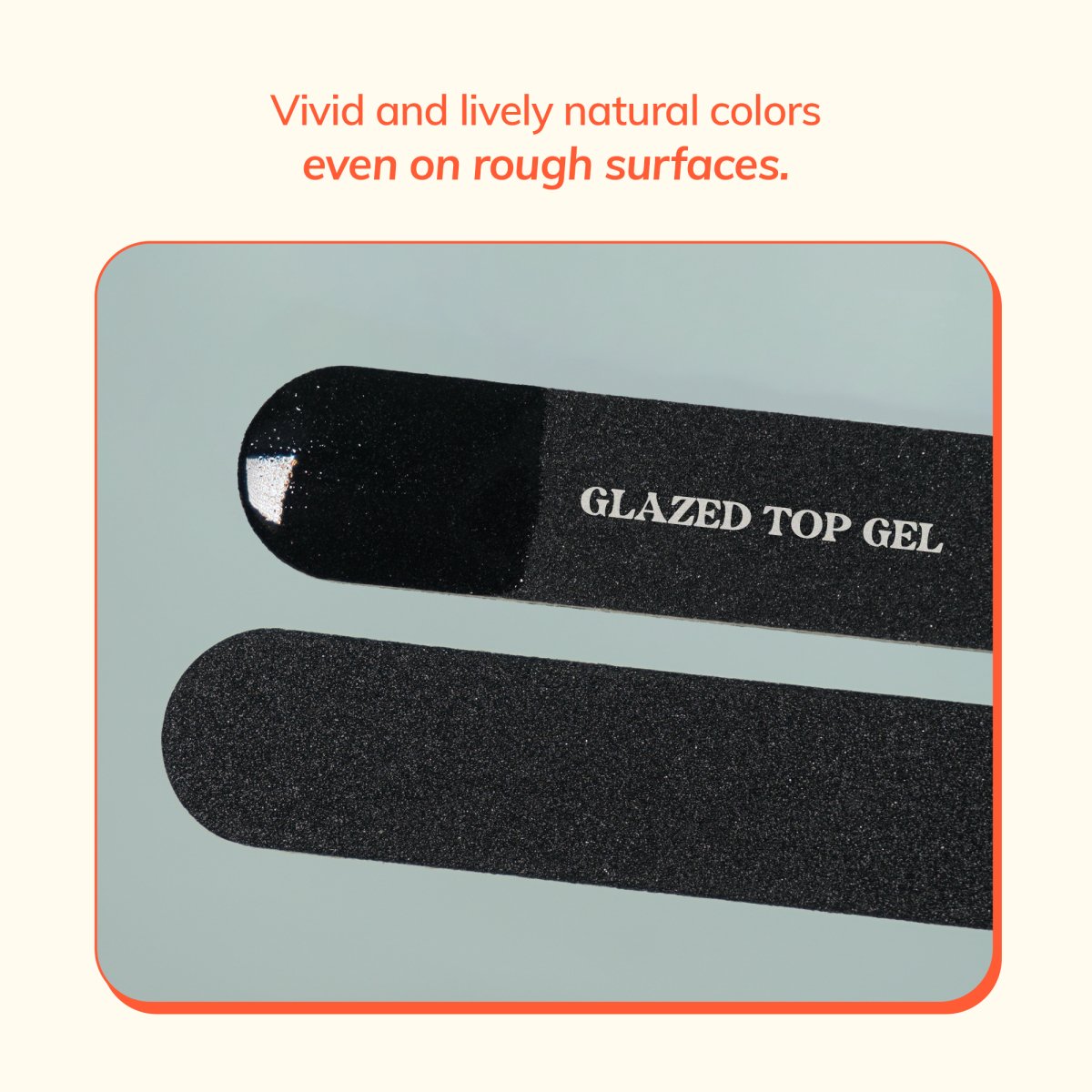 Glazed Top Gel - Heyhae - sun sured gel nail stickers