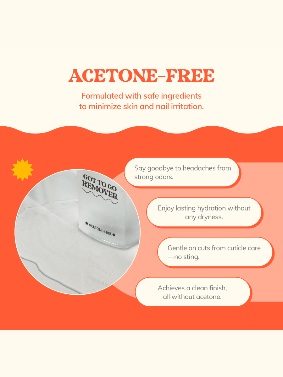 Got to Go Remover - Heyhae - sun sured gel nail stickers