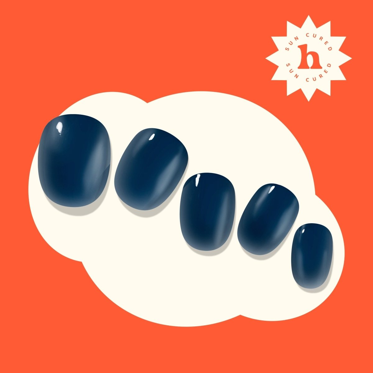 Hey, After Dark - Heyhae - sun sured gel nail stickers