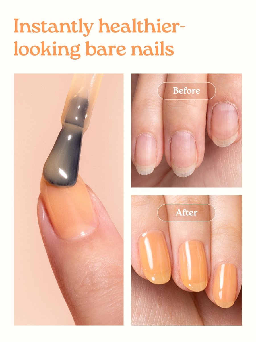 Hey, Apricot Glow Nail Gloss - Heyhae - sun sured gel nail stickers