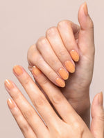 Hey, Apricot Glow Nail Gloss - Heyhae - sun sured gel nail stickers