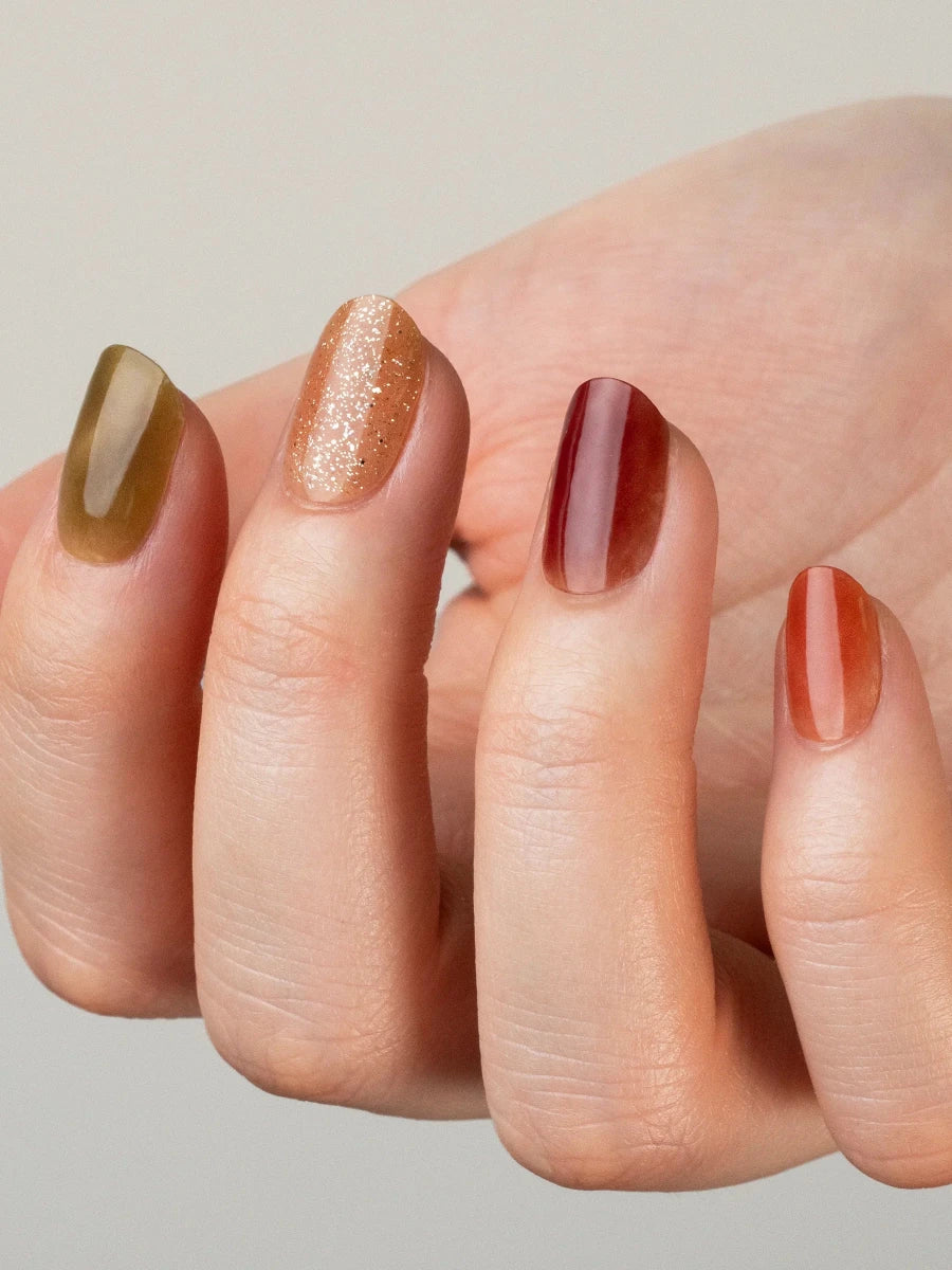 Hey, Autumn Haze - Heyhae - sun sured gel nail stickers