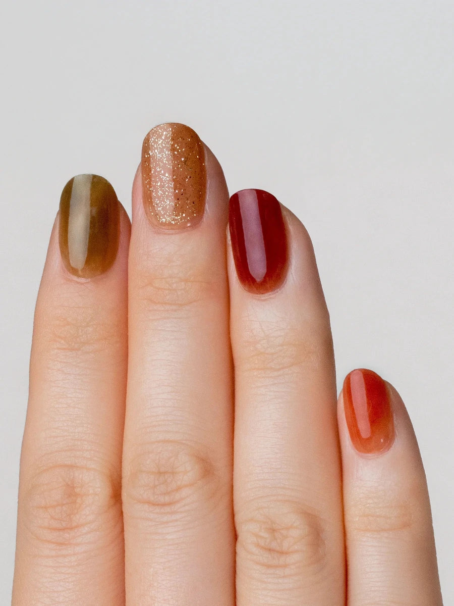 Hey, Autumn Haze - Heyhae - sun sured gel nail stickers