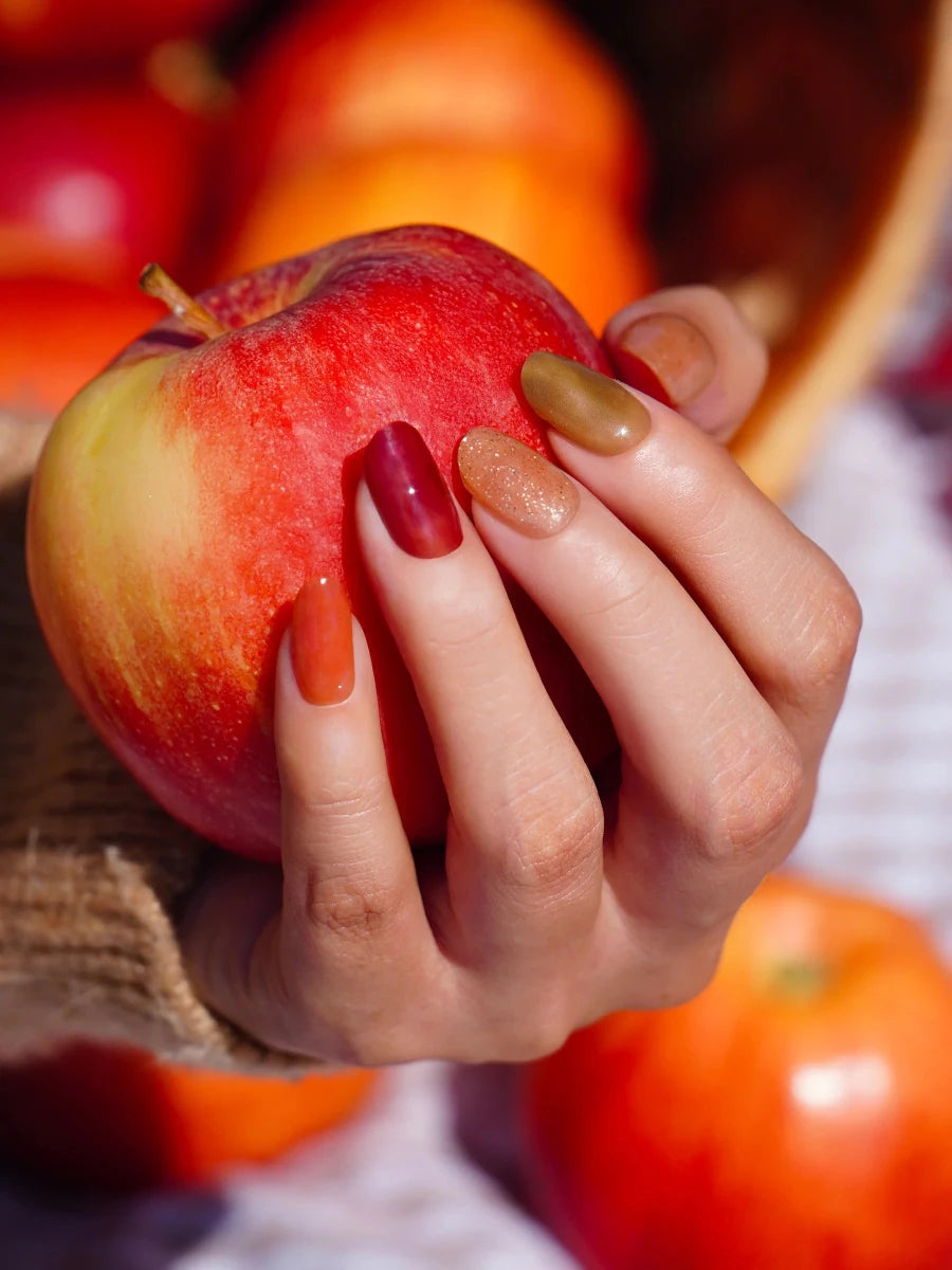 Hey, Autumn Haze - Heyhae - sun sured gel nail stickers