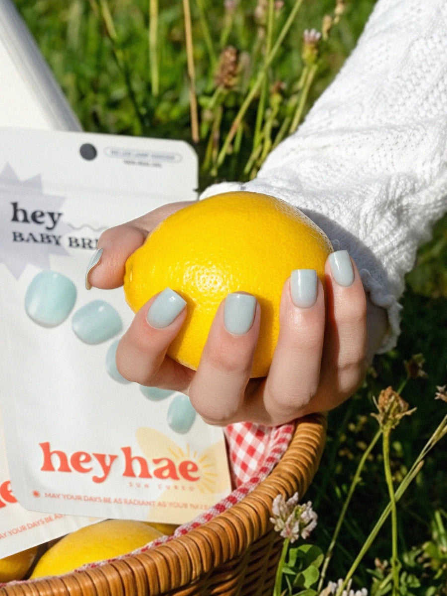 Hey, Baby Breeze - Heyhae - sun sured gel nail stickers