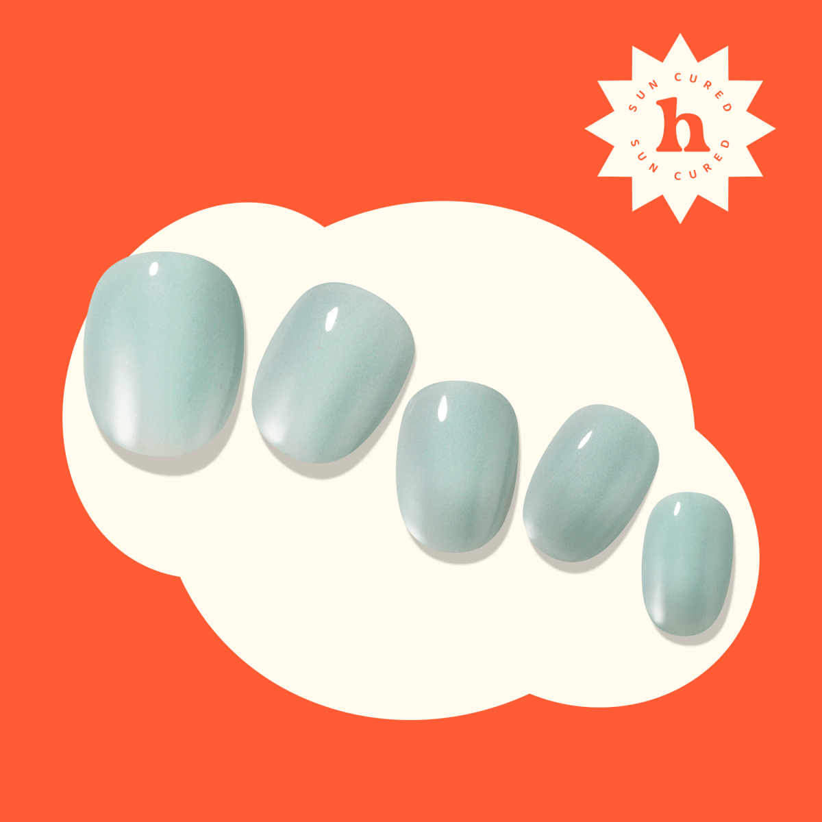 Hey, Baby Breeze - Heyhae - sun sured gel nail stickers