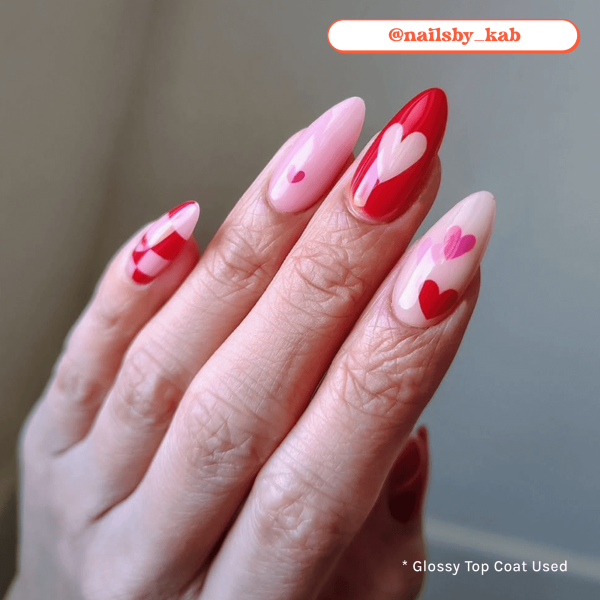 Hey, Be My Valentine - Heyhae - sun sured gel nail stickers