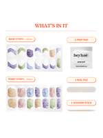 Hey, Be Ready By 11 - Heyhae - sun sured gel nail stickers