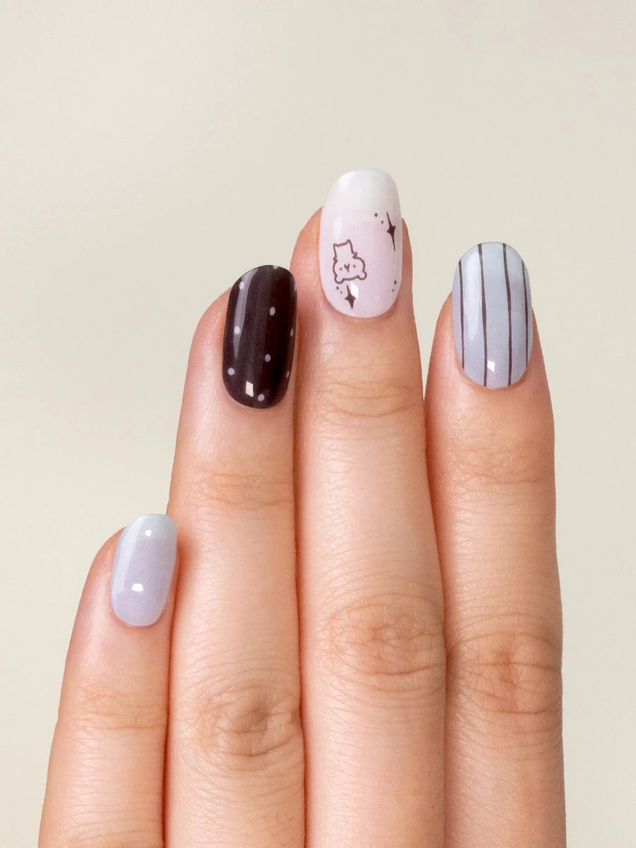 Hey, Bear With Me - Heyhae - sun sured gel nail stickers