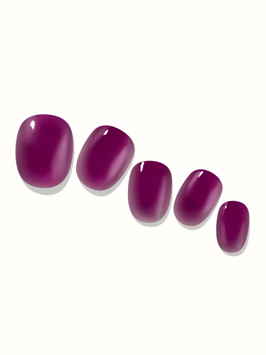 Hey, Berry Bold - Heyhae - sun sured gel nail stickers