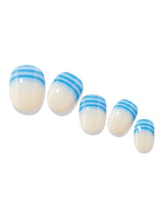 Hey, Blue Feels Right - Heyhae - sun sured gel nail stickers
