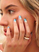 Hey, Blue Feels Right - Heyhae - sun sured gel nail stickers