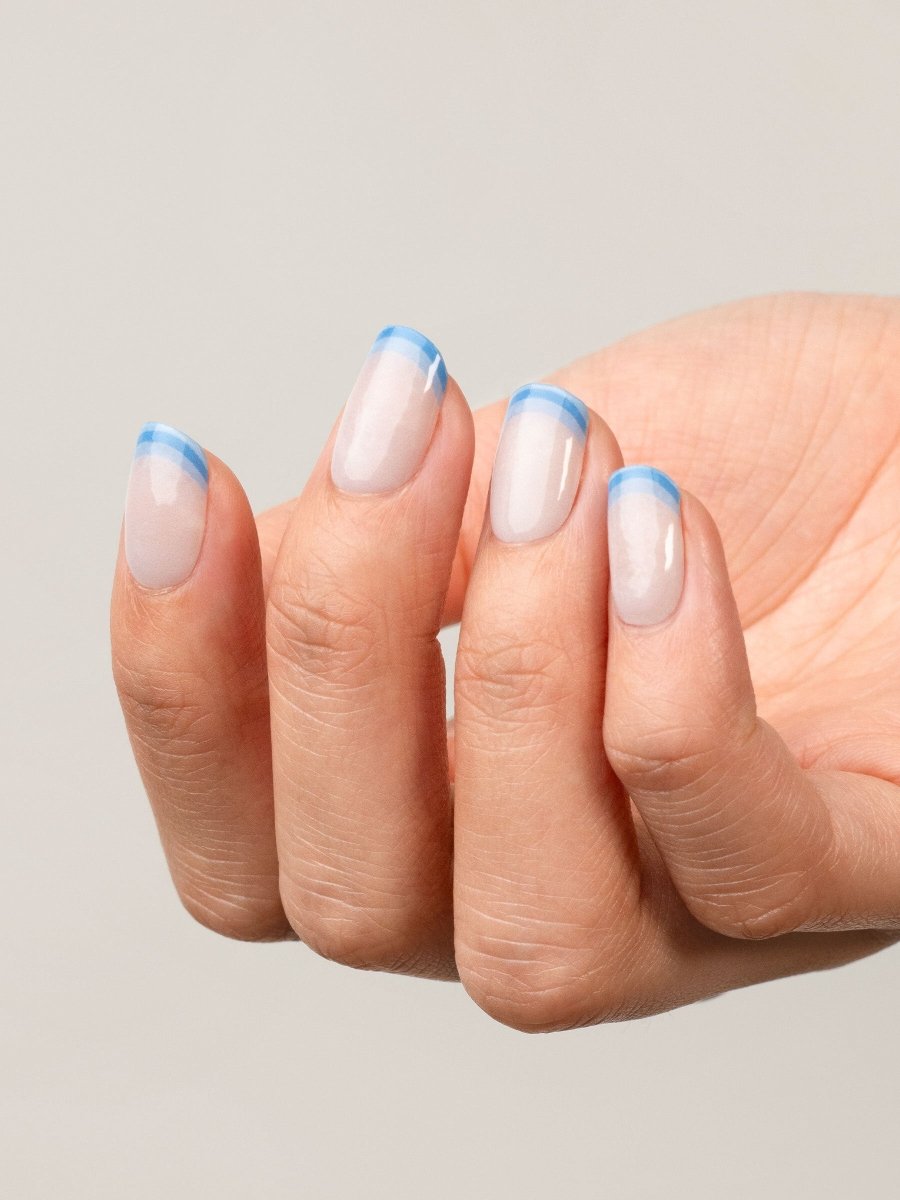 Hey, Blue Feels Right - Heyhae - sun sured gel nail stickers