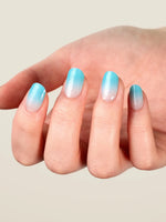 Hey, Blue Me Away - Heyhae - sun sured gel nail stickers