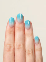 Hey, Blue Me Away - Heyhae - sun sured gel nail stickers