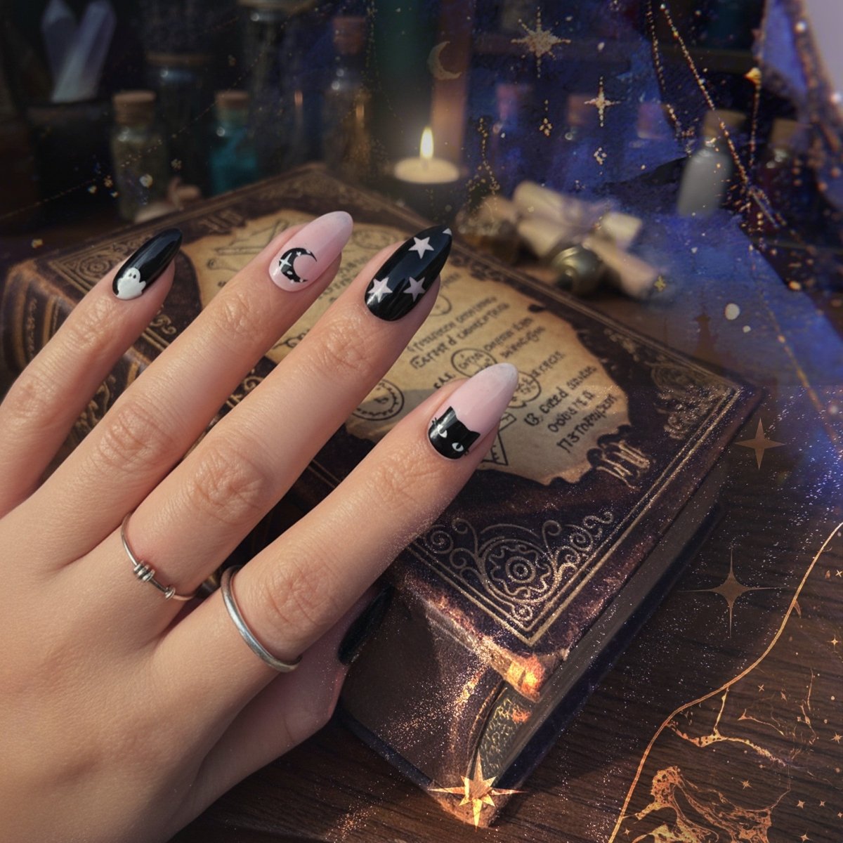 Hey, Boo! - Heyhae - sun sured gel nail stickers