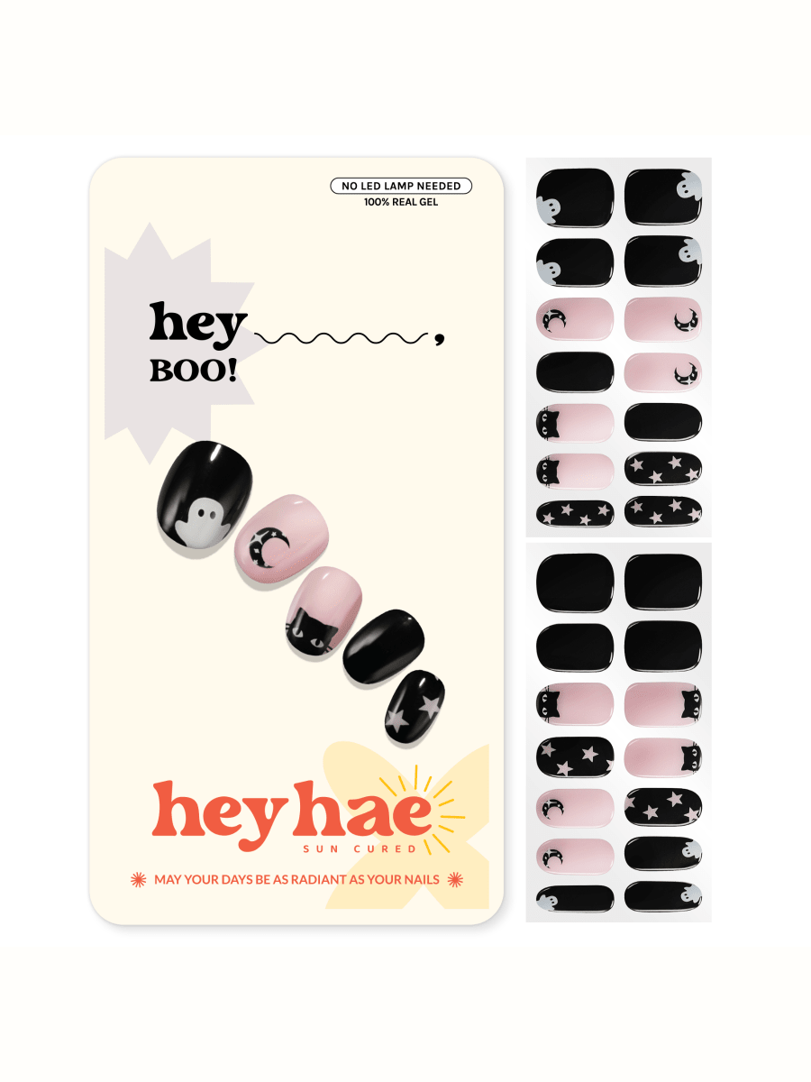 Hey, Boo! - Heyhae - sun sured gel nail stickers