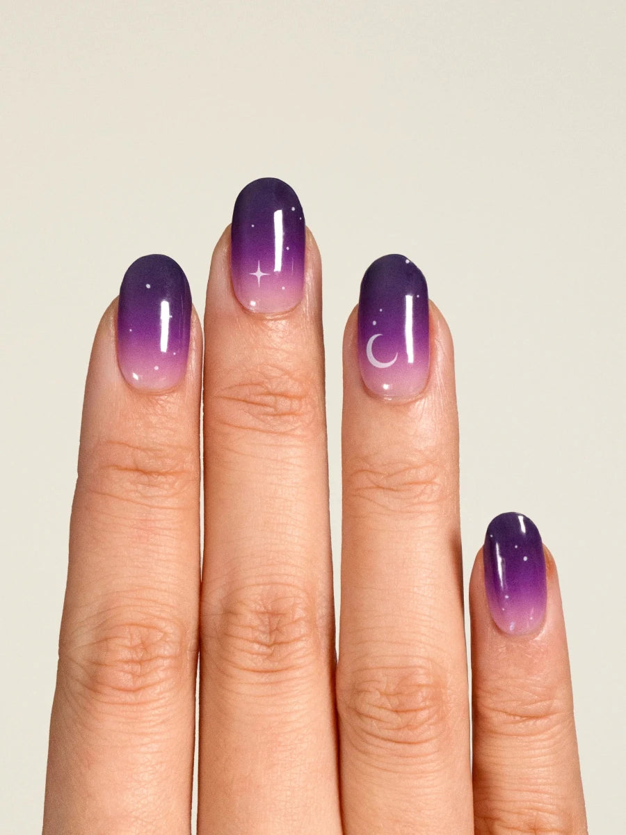 Hey, Born To Shine - Heyhae - sun sured gel nail stickers