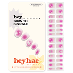 Hey, Born to Sparkle - Heyhae - sun sured gel nail stickers
