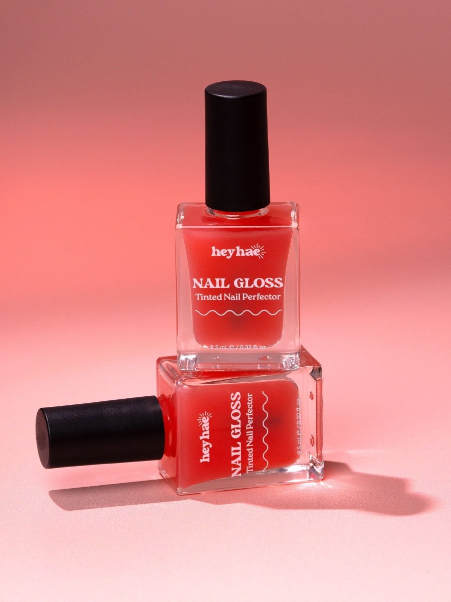 Hey, California Poppy Nail Gloss - Heyhae - sun sured gel nail stickers