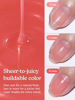 Hey, California Poppy Nail Gloss - Heyhae - sun sured gel nail stickers
