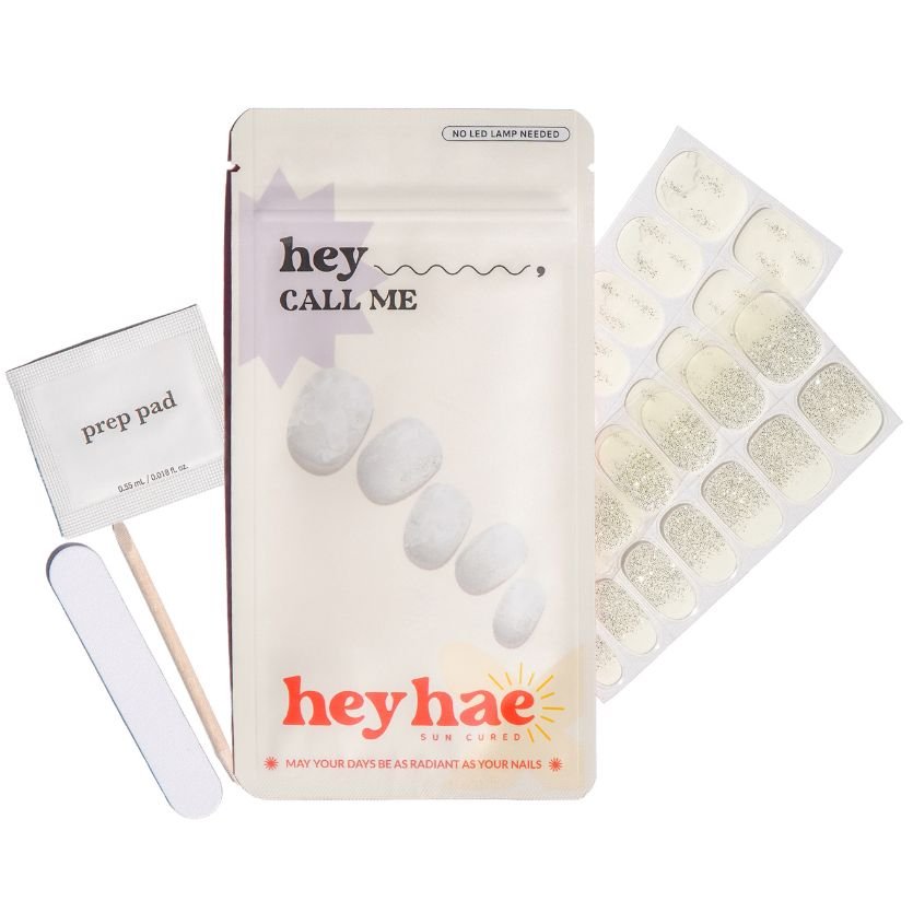 Hey, Call Me - Heyhae - sun sured gel nail stickers