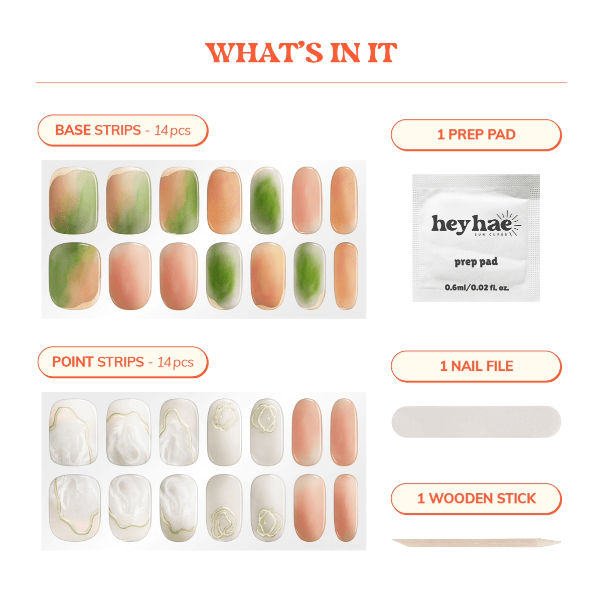 Hey, Chase Your Dreams - Heyhae - sun sured gel nail stickers