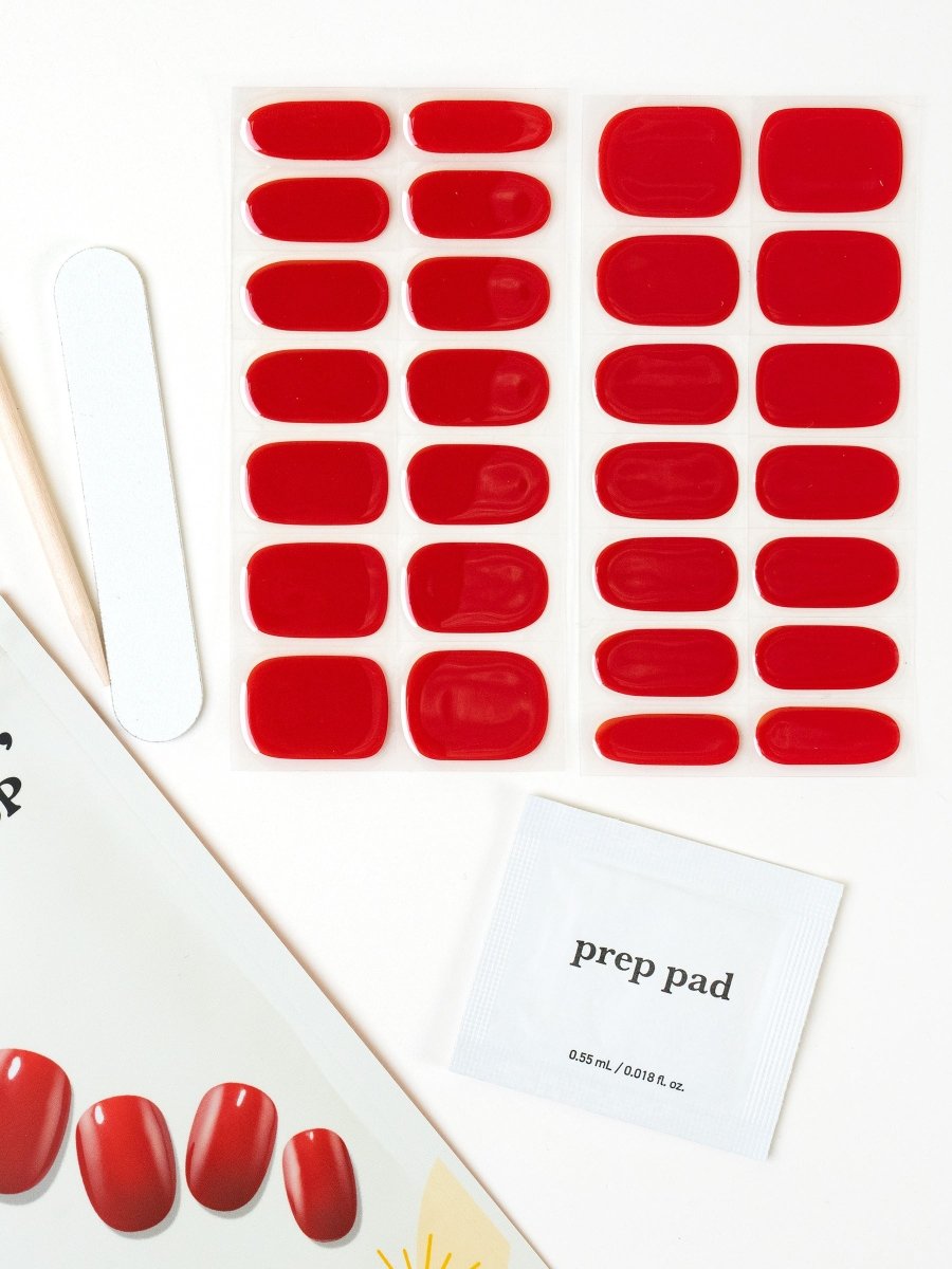 Hey, Cherry on Top - Heyhae - sun sured gel nail stickers