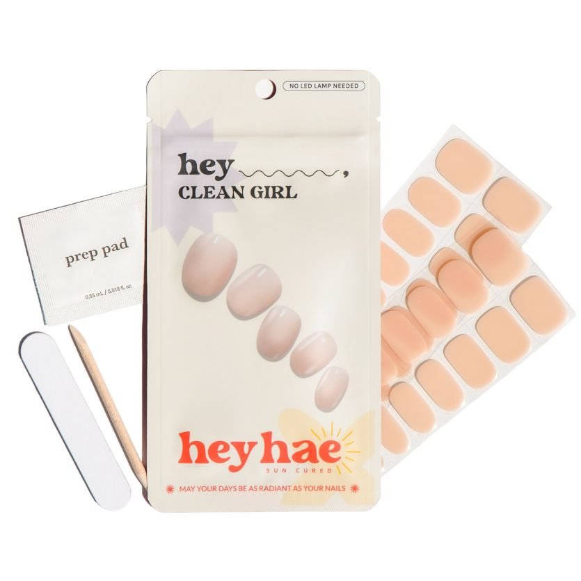 Hey, Clean Girl - Heyhae - sun sured gel nail stickers