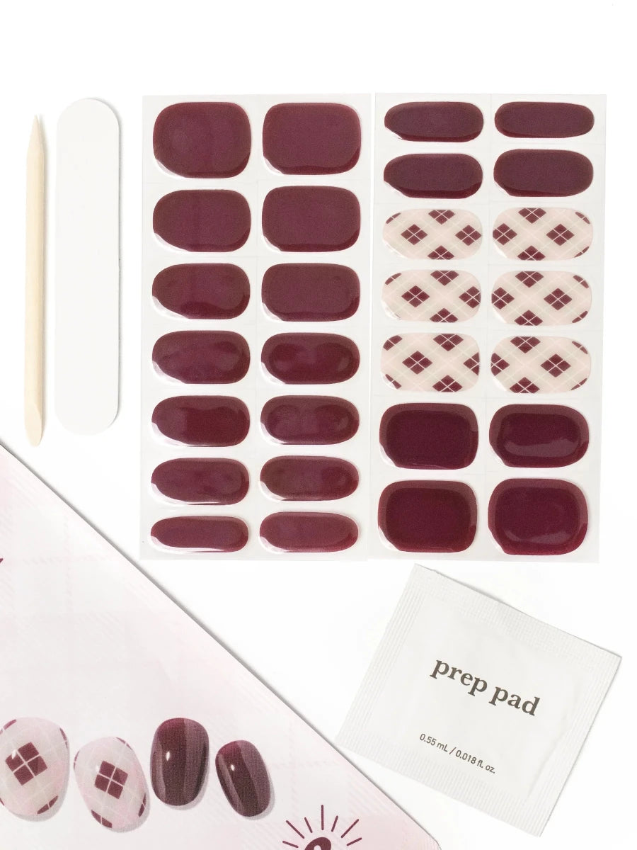 Hey, Cozy Girl Era - Heyhae - sun sured gel nail stickers