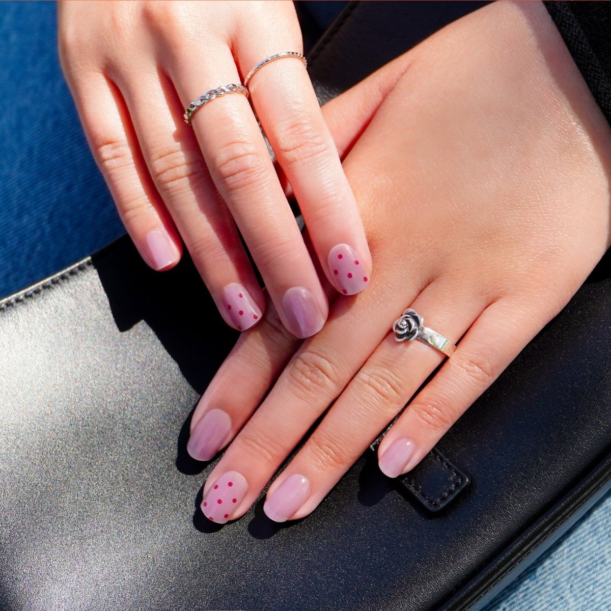 Hey, Cute as a Button - Heyhae - sun sured gel nail stickers