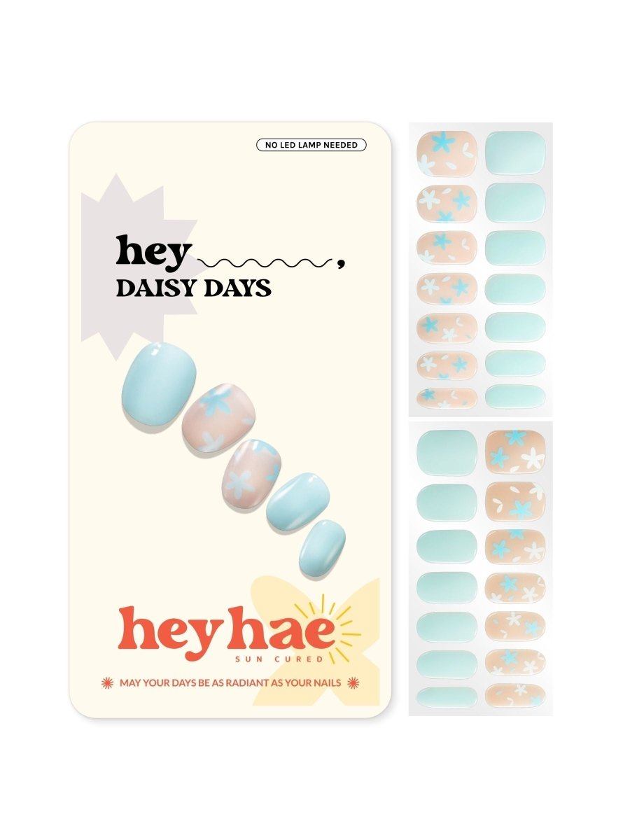 Hey, Daisy Days - Heyhae - sun sured gel nail stickers