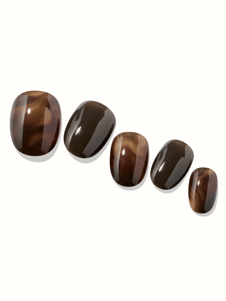 Hey, Dark But Sweet - Heyhae - sun sured gel nail stickers