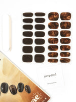 Hey, Dark But Sweet - Heyhae - sun sured gel nail stickers