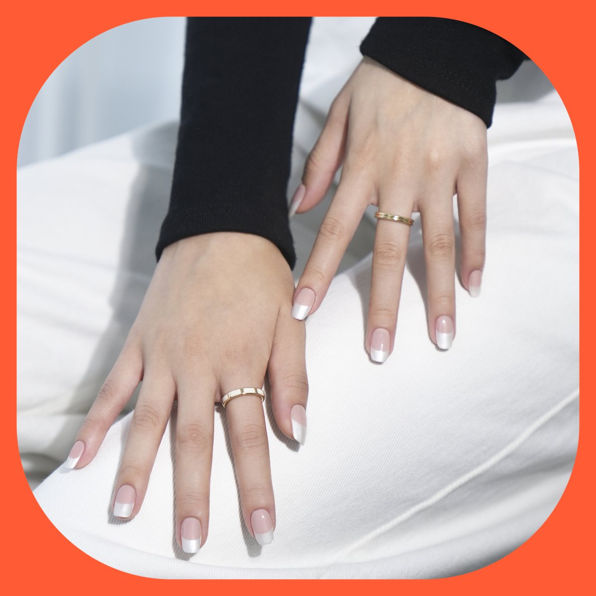 Hey, Dinner at 6? - Heyhae - sun sured gel nail stickers