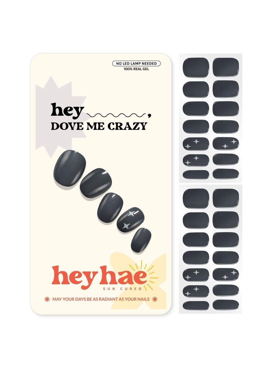 Hey, Dove me Crazy - Heyhae - sun sured gel nail stickers